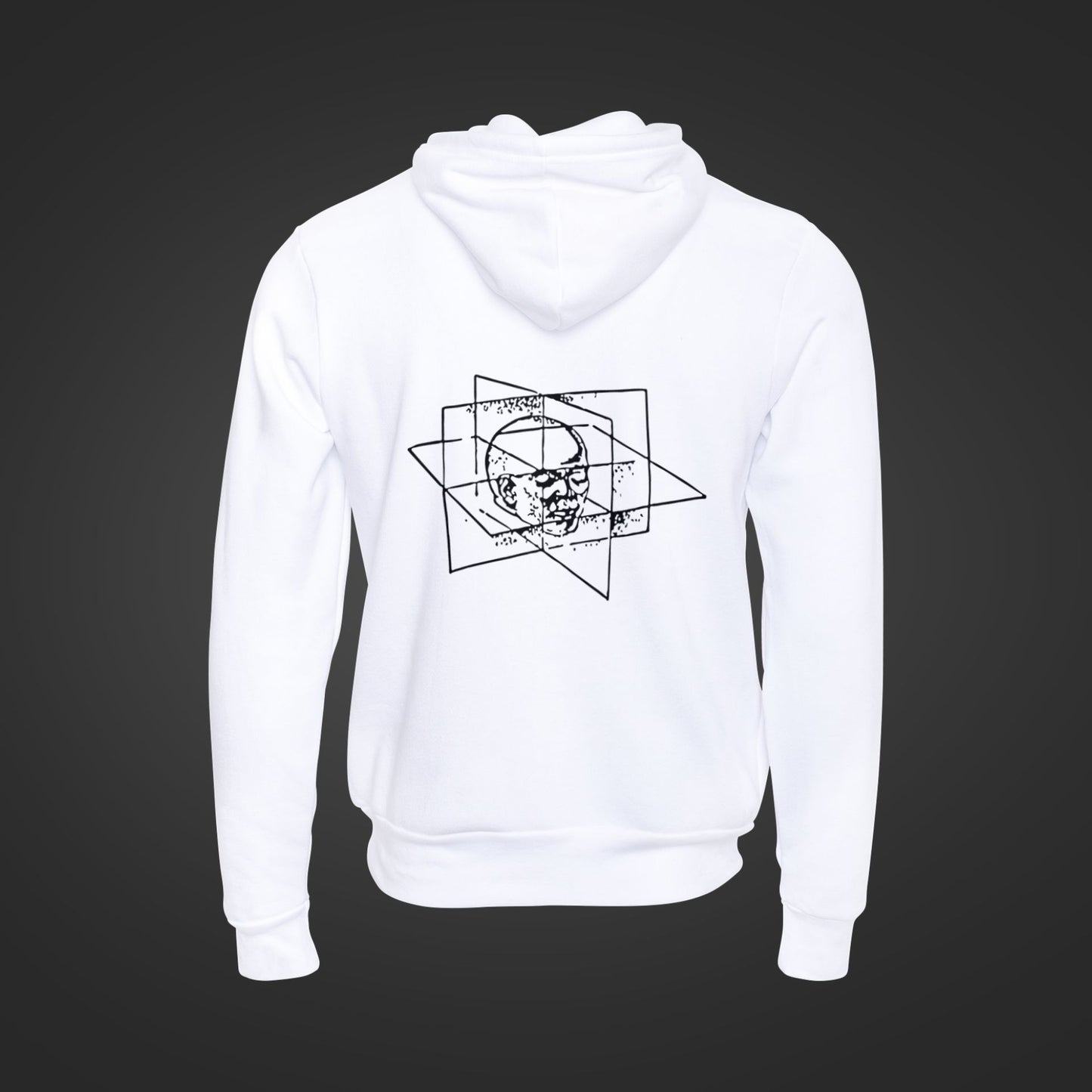 Blaqk Van White Hoodie