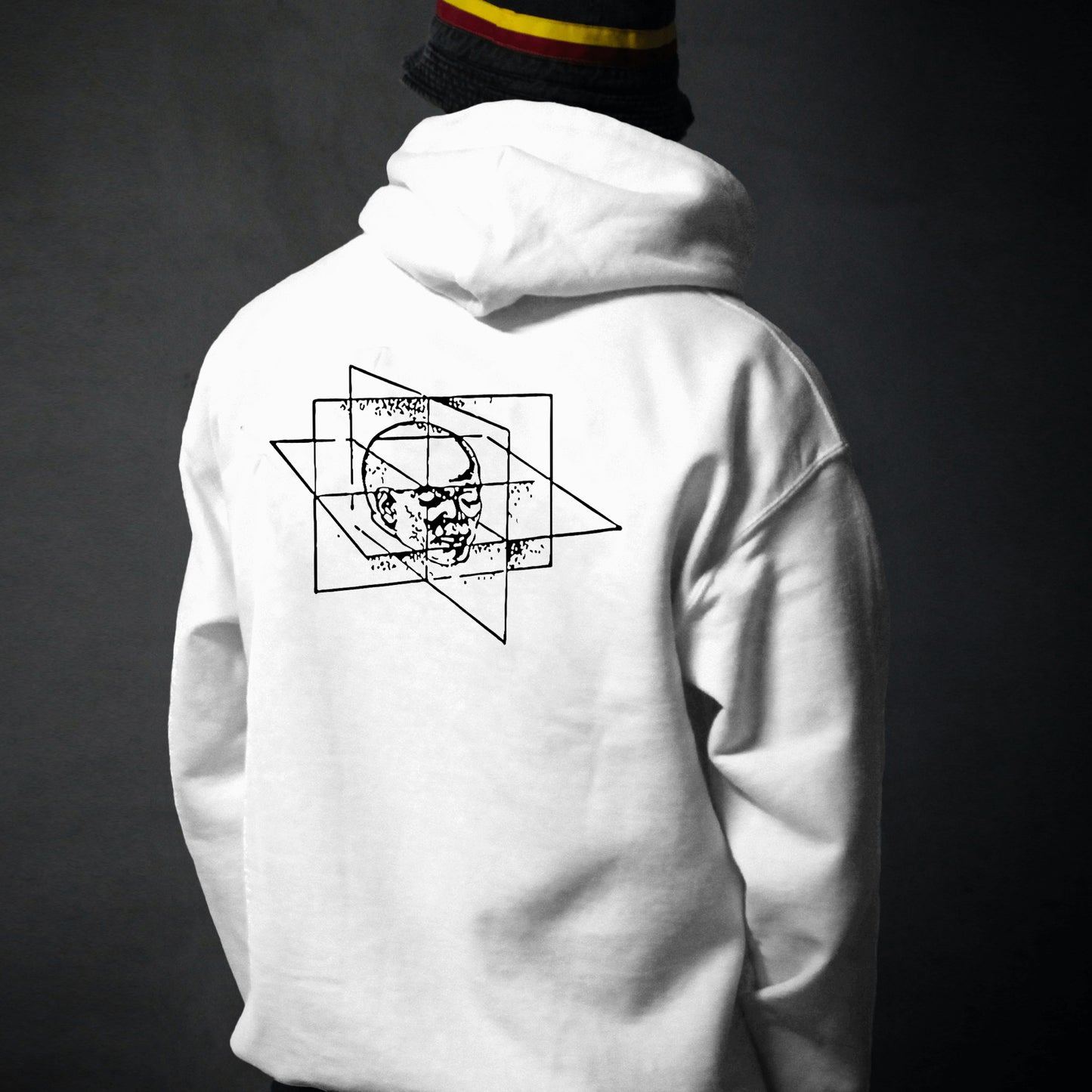 Blaqk Van White Hoodie